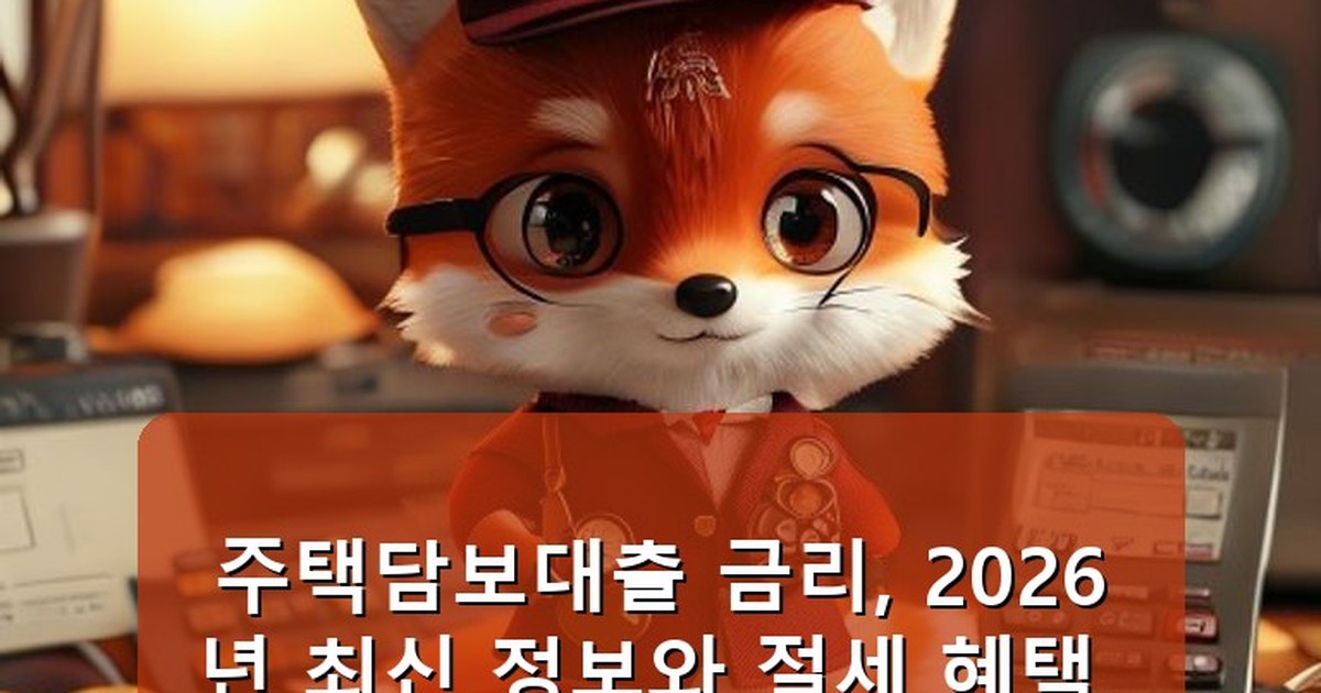 주택담보대출 금리 - edu.whcksdid.kr 캐릭터