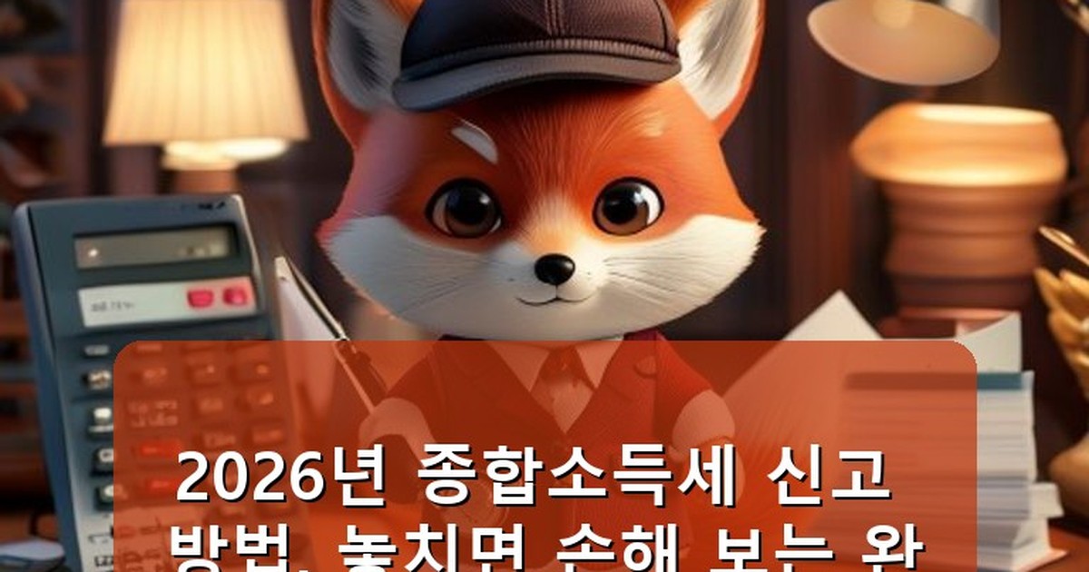 종합소득세 신고 방법 - edu.whcksdid.kr 캐릭터