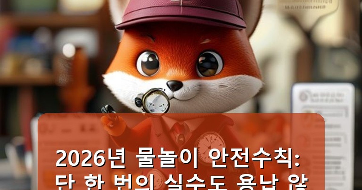 물놀이 안전수칙 - edu.whcksdid.kr 캐릭터